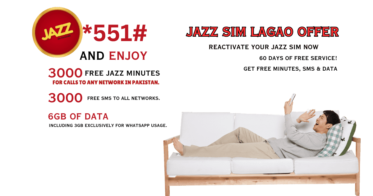 Jazz band SIM Lagao Offer