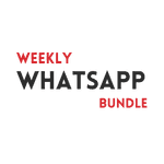 Weekly WhatsApp Bundle Only Social & SMS Package