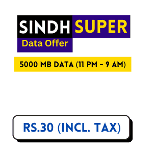 jazz karachi sindh super data late night offer 11pm to 9am