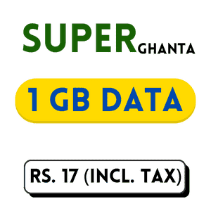 super ghanta jazz daily internet packages